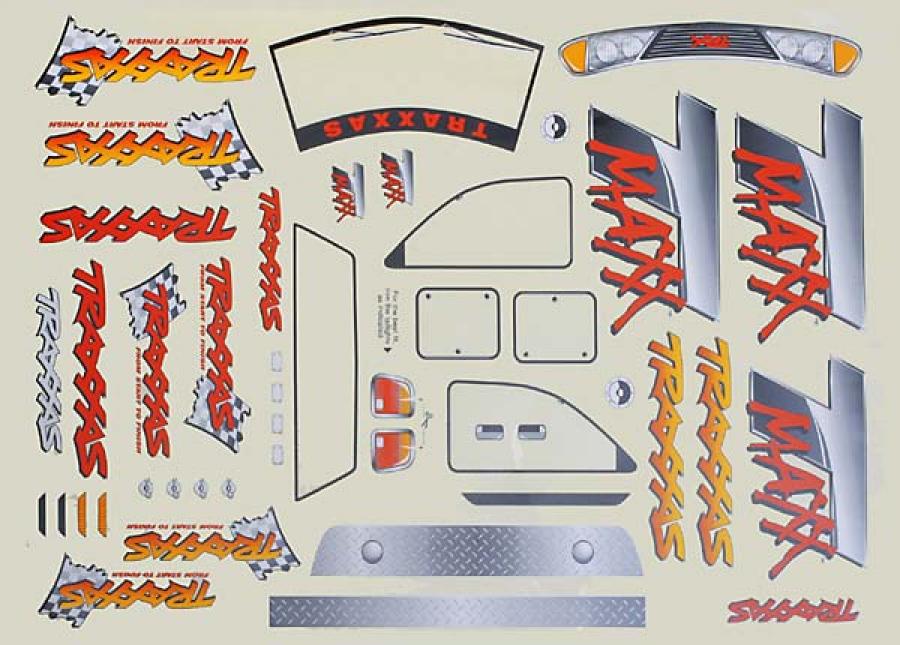 Traxxas Decal Sheets T-Maxx TRX4913