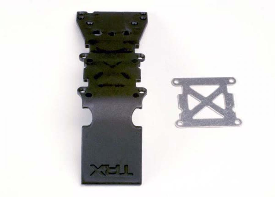Traxxas Skidplate Front Black TRX4937