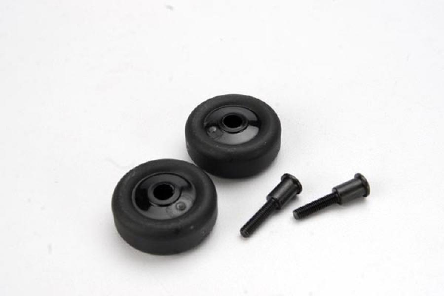 Traxxas Wheelie Bar Wheels (2) TRX4976