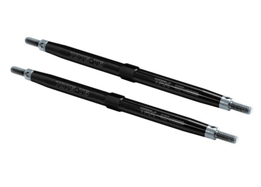 Traxxas Turnbuckle Toe Links Rear 124mm Aluminium Black (2) TRX5143A