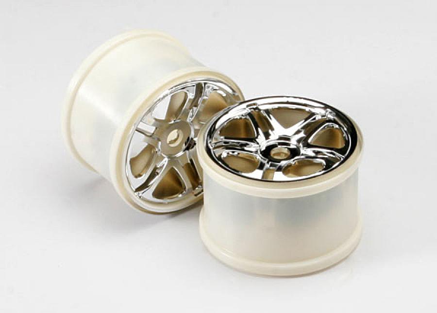 Traxxas Wheels Split-Spoke Chrome (17mm) 3,8" (2) TRX5172R
