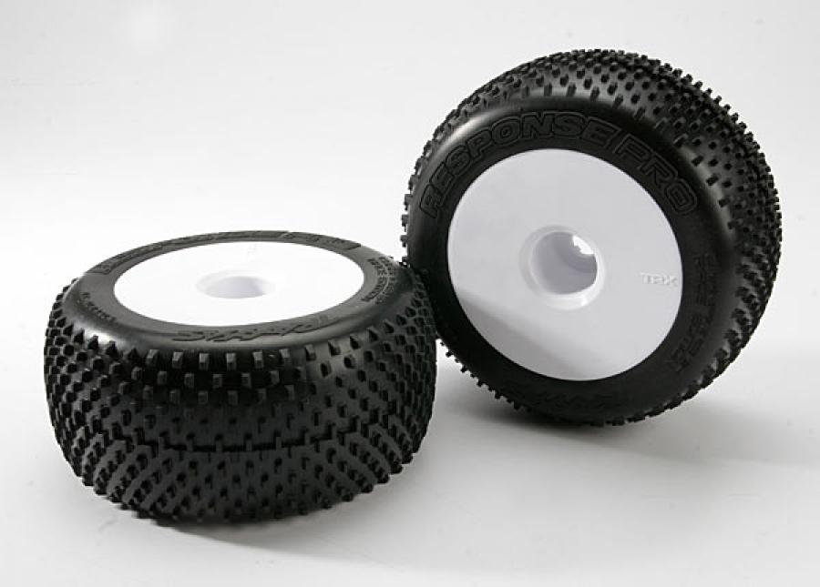 Traxxas Tires & Wheels Response Pro/Dished (17mm) 3.8" (2) TRX5375R
