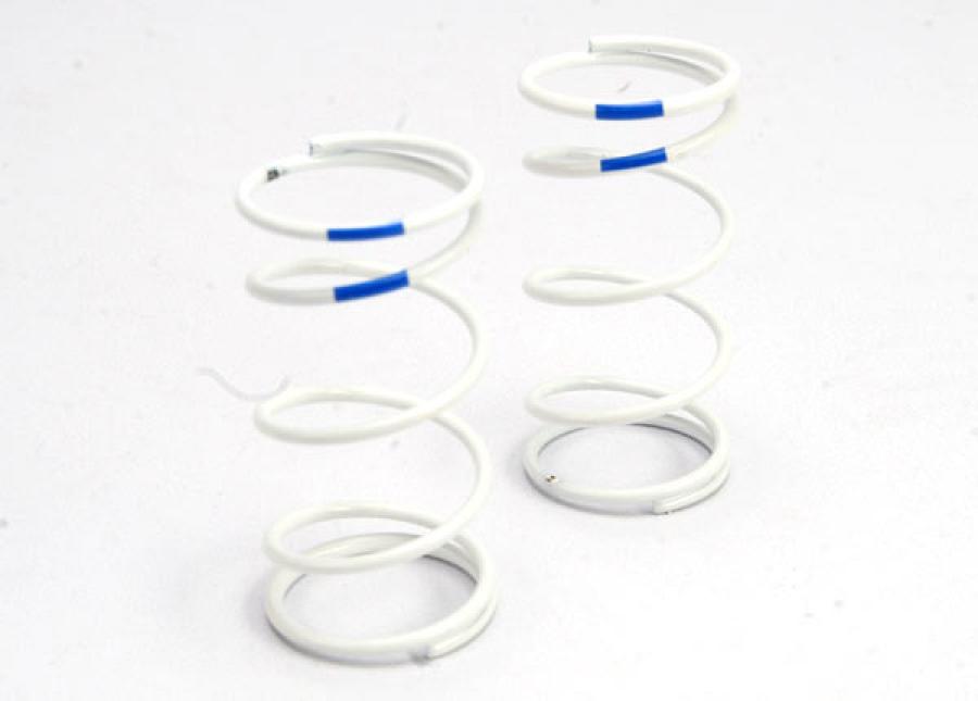 Traxxas Shock Springs GTR White (1.6 Rate Blue) (2) TRX5434