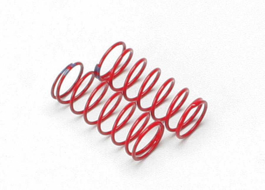 Traxxas Shock Springs GTR Red (1.6 Rate Blue) (2) TRX5434A