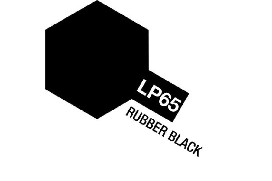 Tamiya Lacquer Paint LP-65 RUBBER BLACK lakkamaali