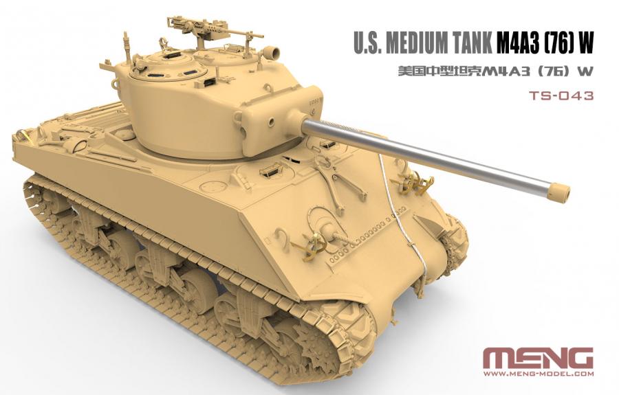 1:35 U.S.Medium Tank M4A3 (76)W