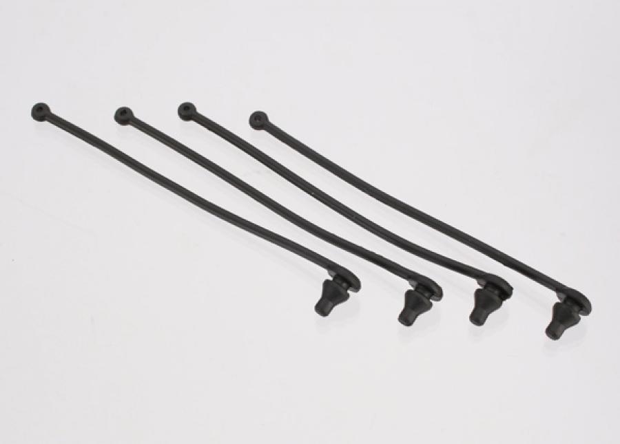 Traxxas Body Clip Retainer Black (4) TRX5750