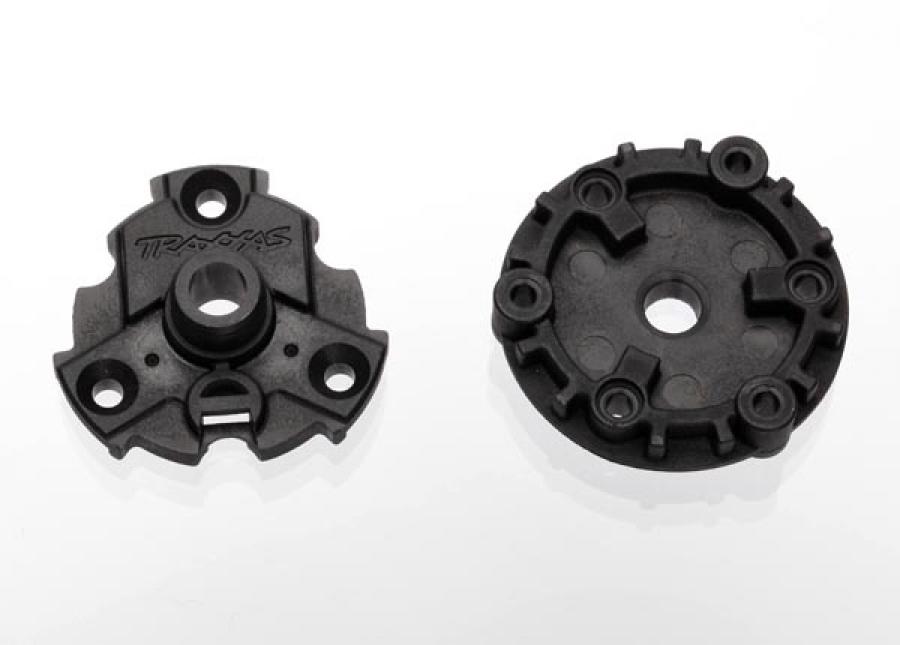 Traxxas Housing, cush drive (front & rear halves) TRX6464