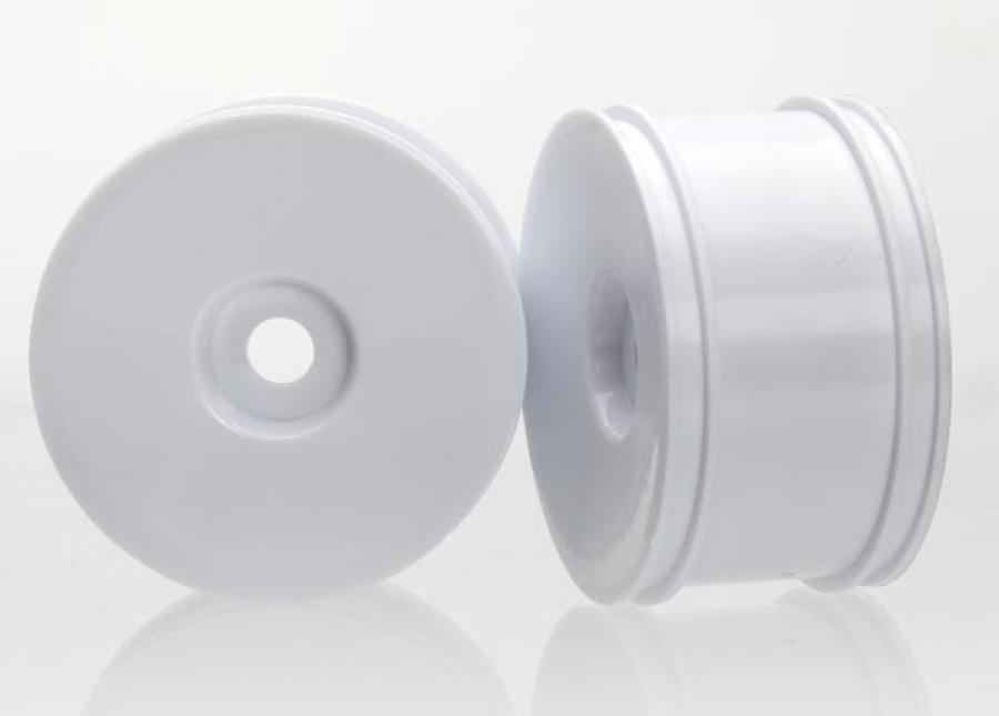 Traxxas Wheels, dished (white, dyeable) (front) (2) TRX6474