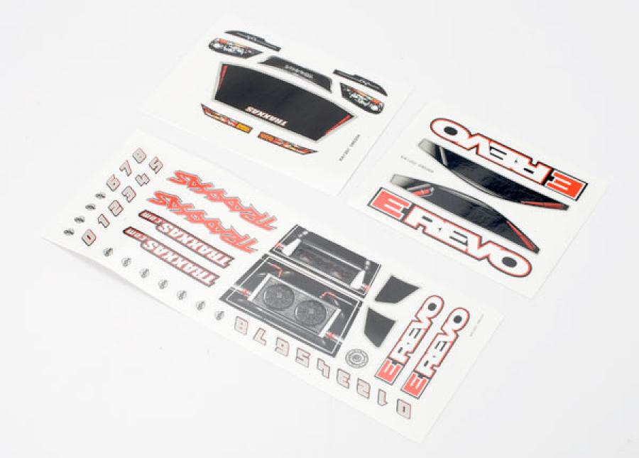 Traxxas Decal Sheets 1/16 E-Revo TRX7114