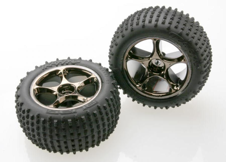 Traxxas Tires & Wheels Alias Medium/Tracer 2.2" Rear (TSM-Rated) (2) TRX2470A