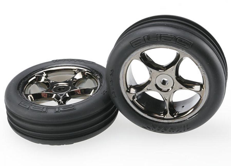 Traxxas Tires & Wheels Alias Medium/Tracer 2.2" 2WD Front (2) TRX2471A