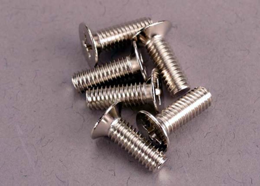 Traxxas Screws M4x12mm Countersunk (6) TRX2548