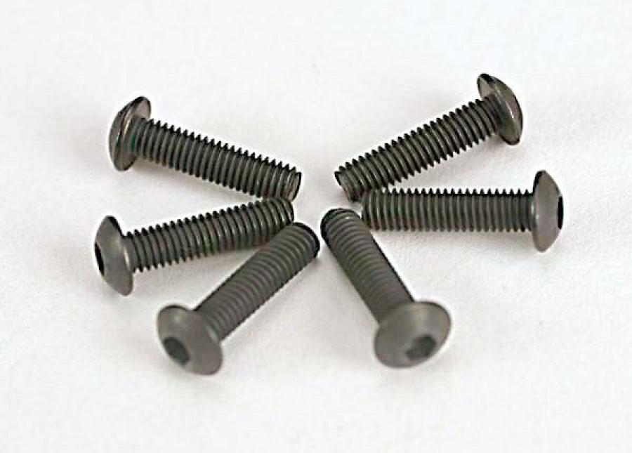 Traxxas Screws M3x12 Button-head Hex Socket (6) TRX2578