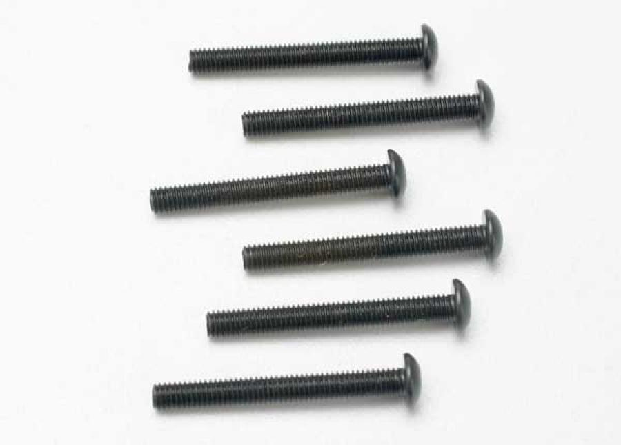Traxxas Screws M3x25 Button-head Hex Socket (6) TRX2581