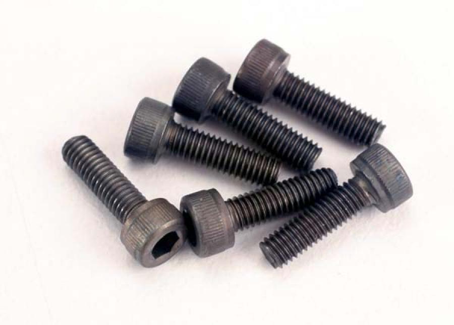 Traxxas Screws M3x10mm Cap-head Hex Socket (6) TRX2587