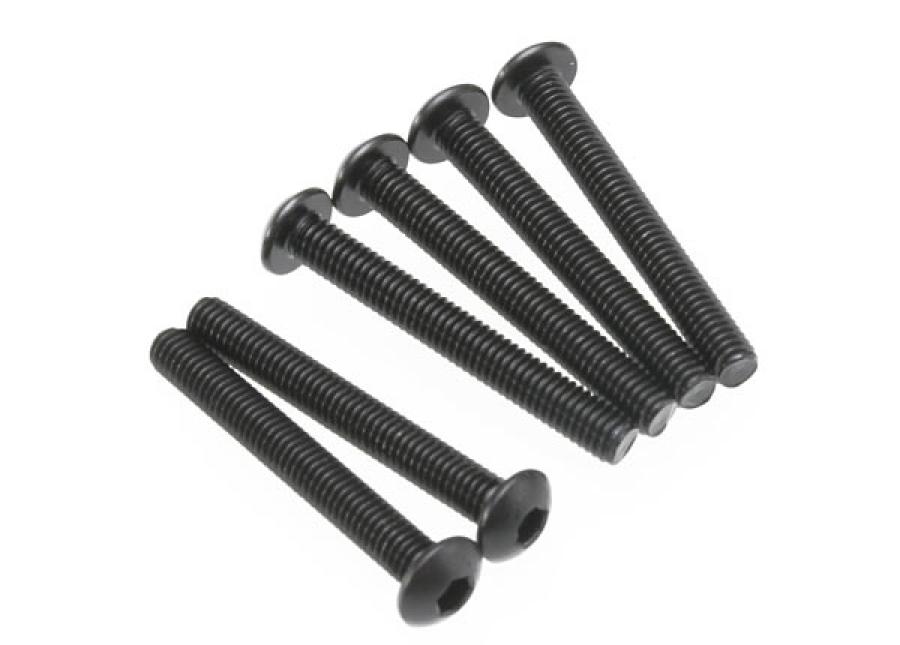 Traxxas Screws M3x23 Button-head Hex Socket (6) TRX2591