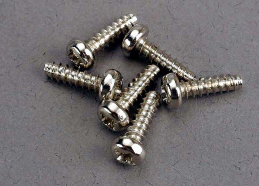 Traxxas Screws 3x10mm Self-tapping (6) TRX2675