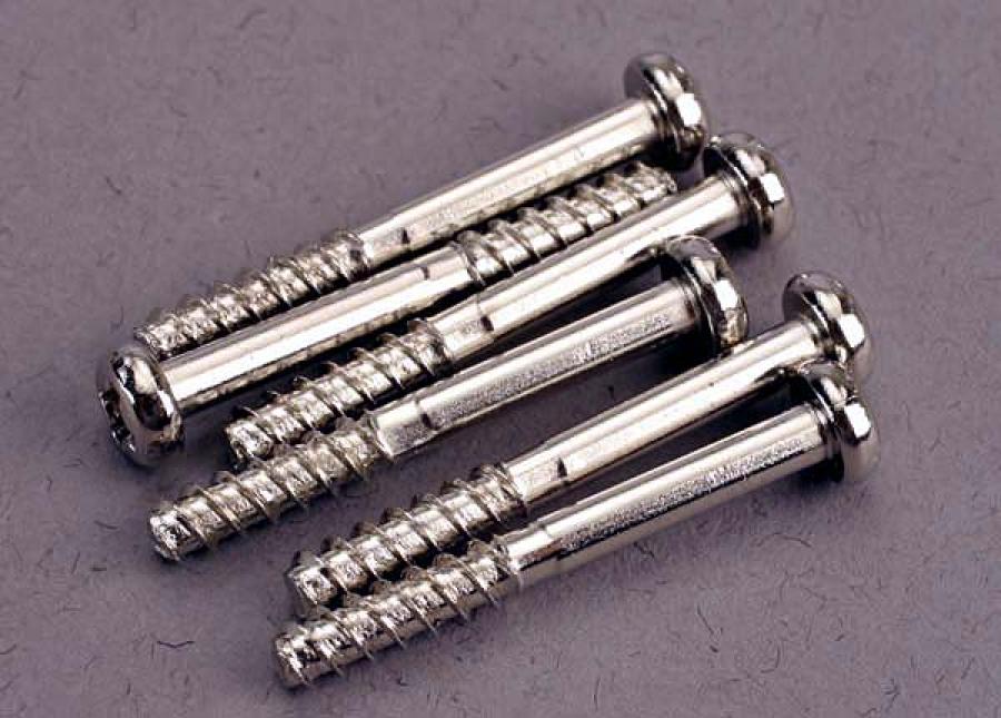 Traxxas Screws, 3x24mm roundhead self-tapping (with shoulder) (6) TRX2679