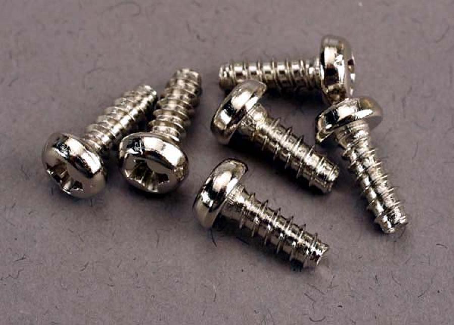 Traxxas Screws 3x8mm Self-tapping (6) TRX2682