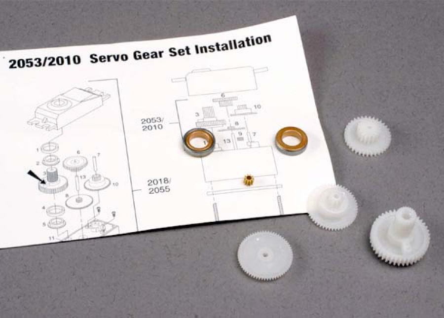 Traxxas Gear Set Servo 2018 TRX2010