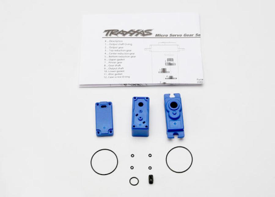Traxxas Servo Case & Gaskets for 2080 TRX2081