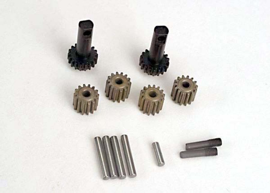 Traxxas Gears & Axles (Hardened) for Diff (Set) TRX2382