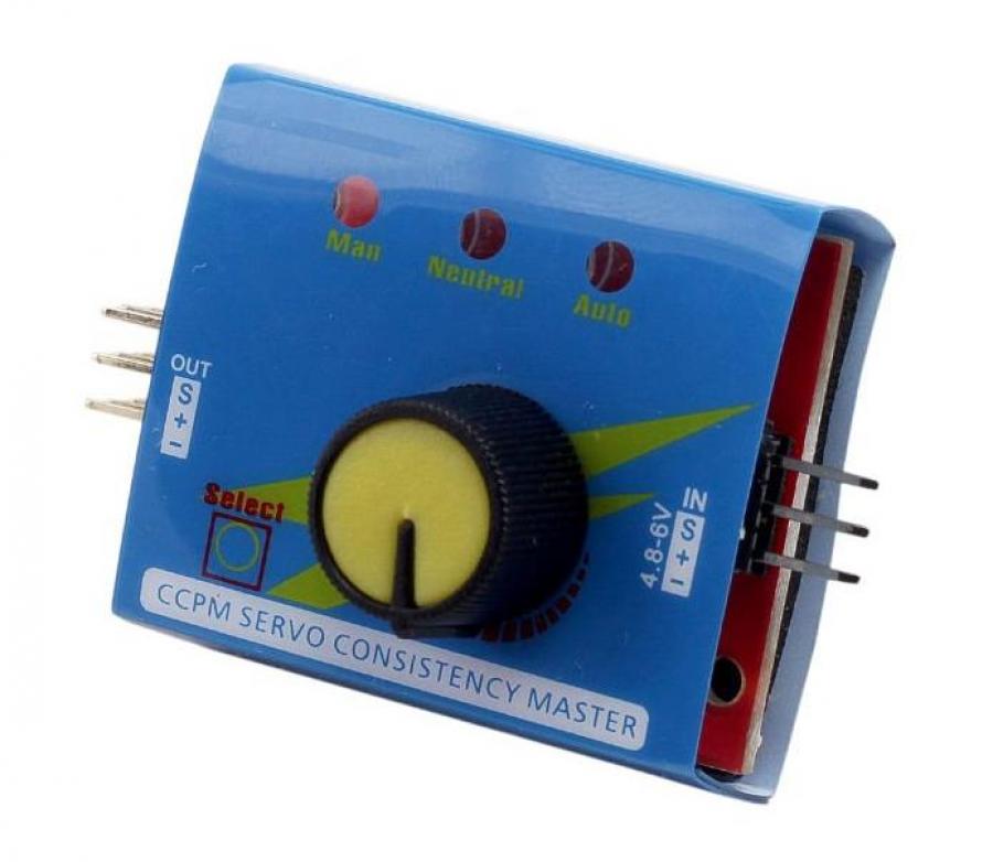 Multi Servo tester 3 channels