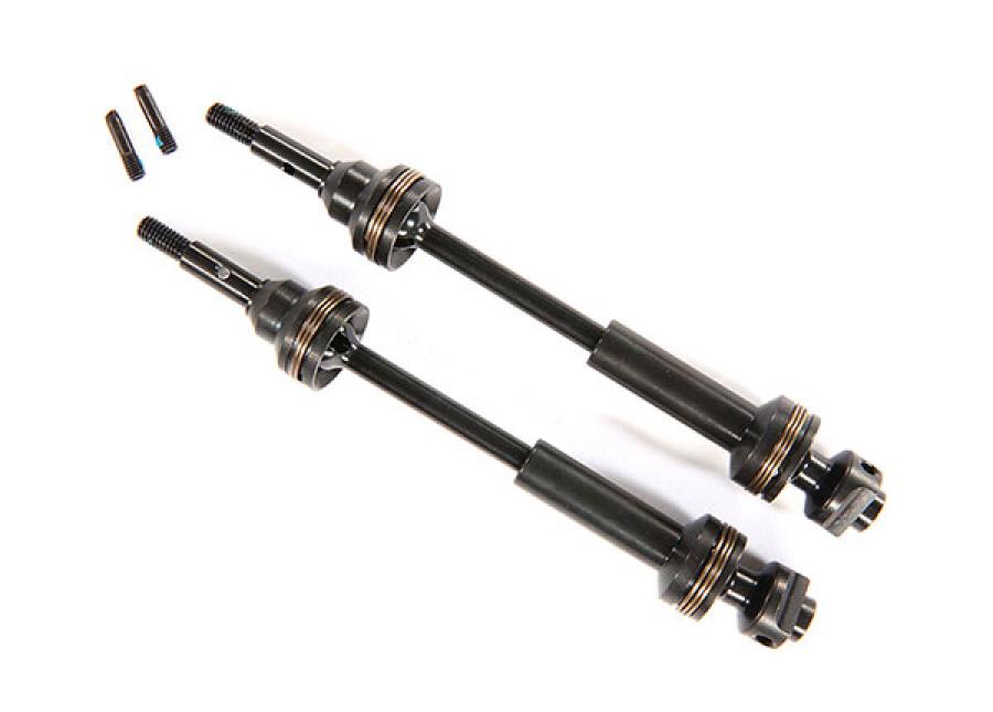 Traxxas Driveshafts Front Steel Complete (2) HOSS 4x4 TRX9051X