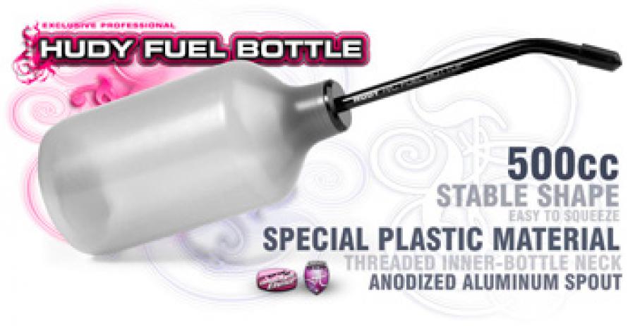 Fuel bottle w. aluminum neck