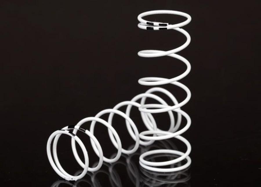 Traxxas Shock Spring White (GTR XX-Long) (0.874 black) (2) TRX7446