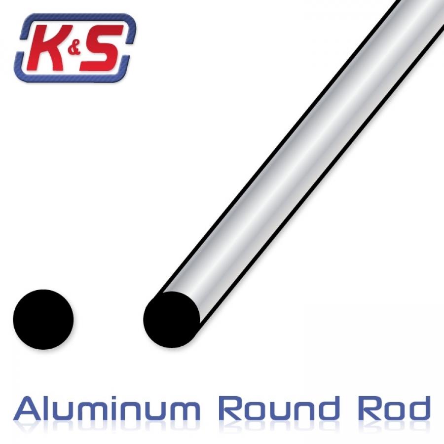 Aluminium Rod 0.8x305mm 18pcs