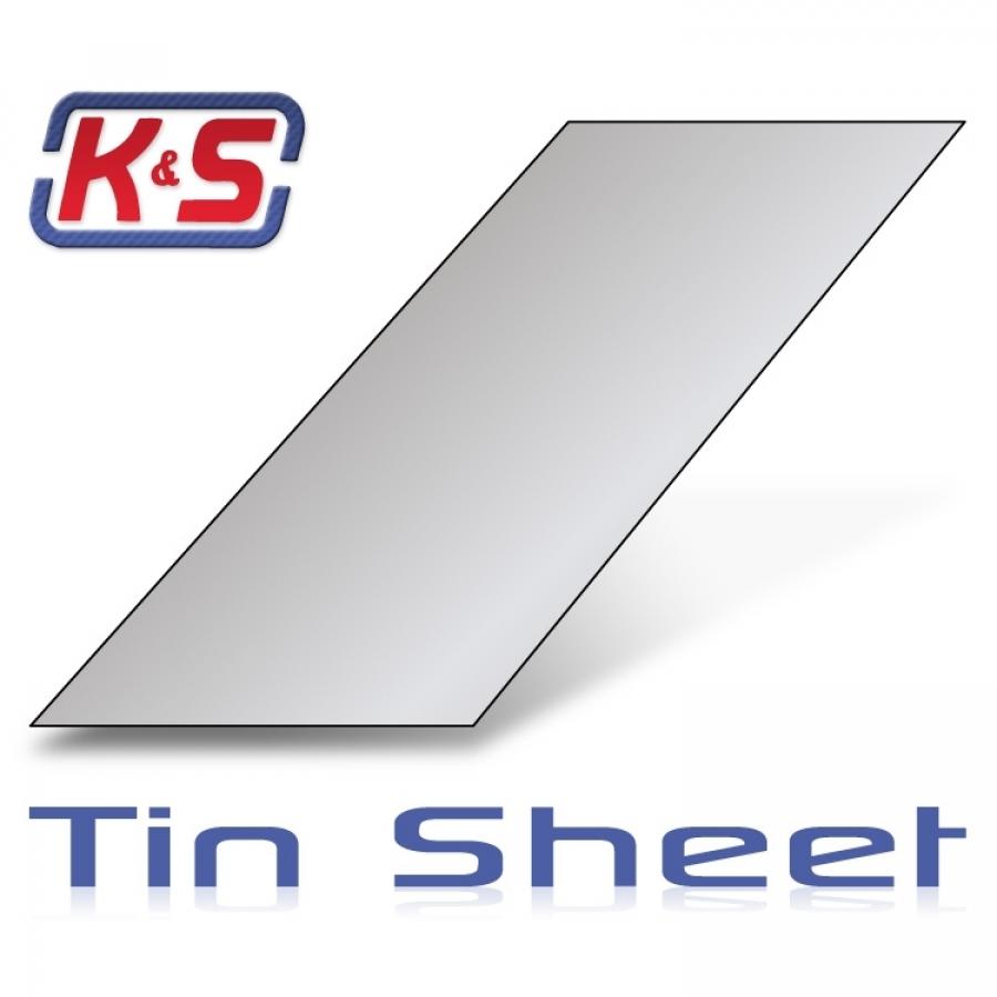Tin sheet 0.2x100x250 mm (6pcs)