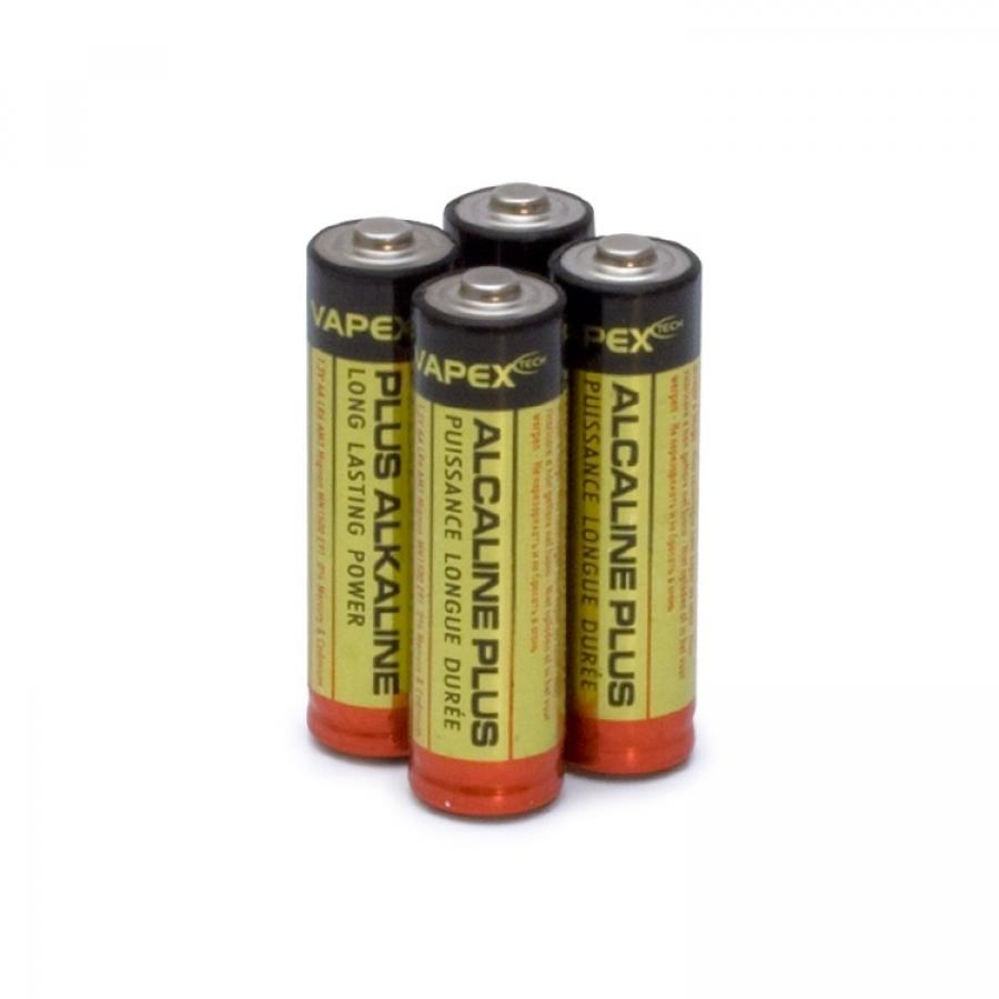 Plus Alkaline batteries AA 4pc