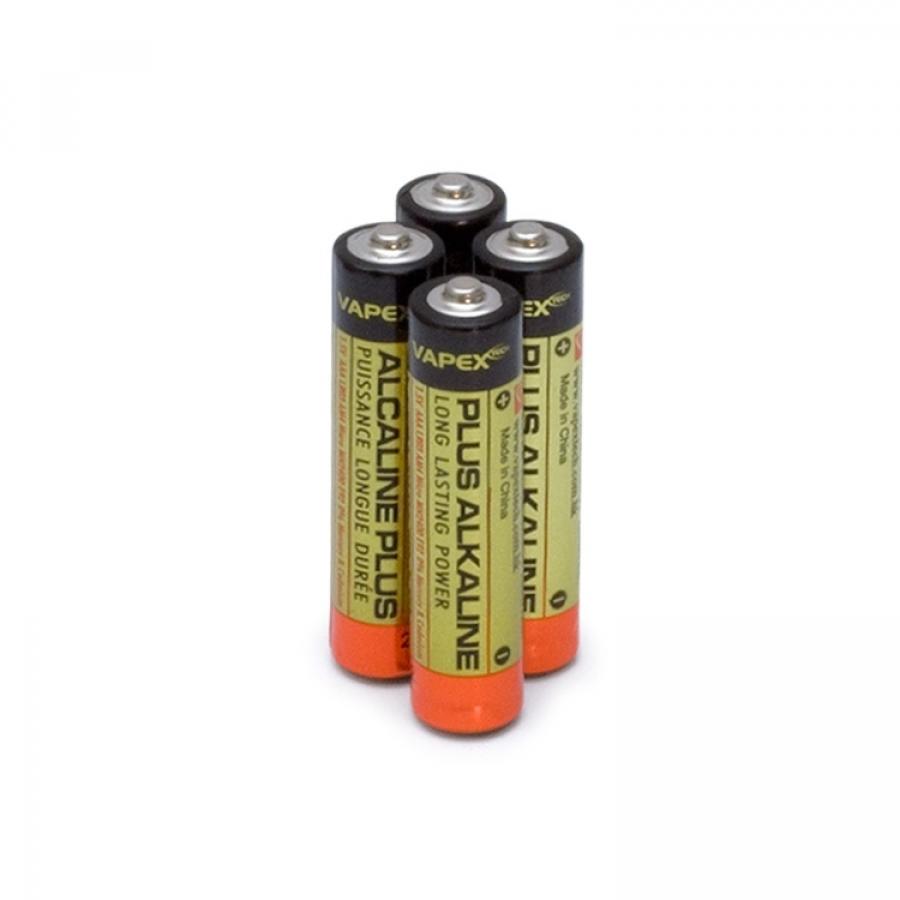 Plus Alkaline batteries AAA 4