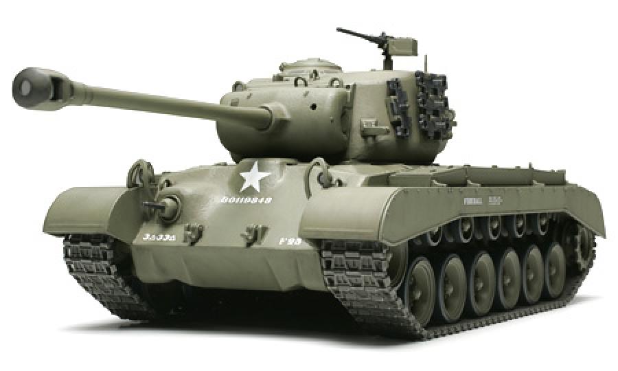Tamiya 1/48 US Medium Tank M26 Pershing pienoismalli