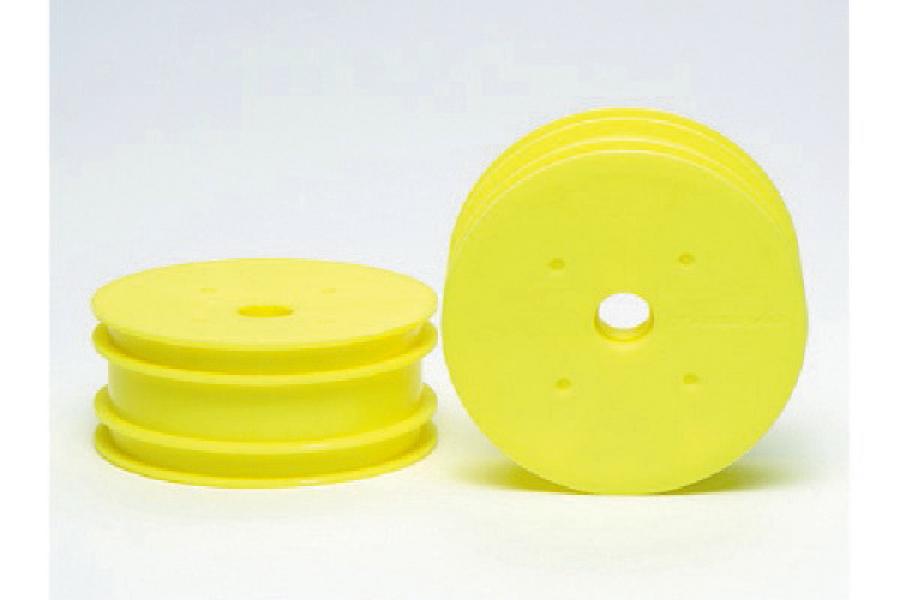 Tamiya DN-01 F dish wheels fluo Yellow varaosa