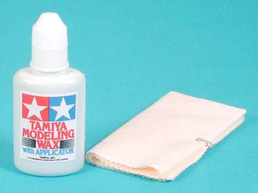 Tamiya Modeling Wax with Applicator kiillotusaine