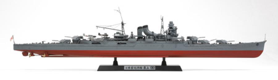Tamiya 1/350 Japanese Heavy cruiser Mogami pienoismalli