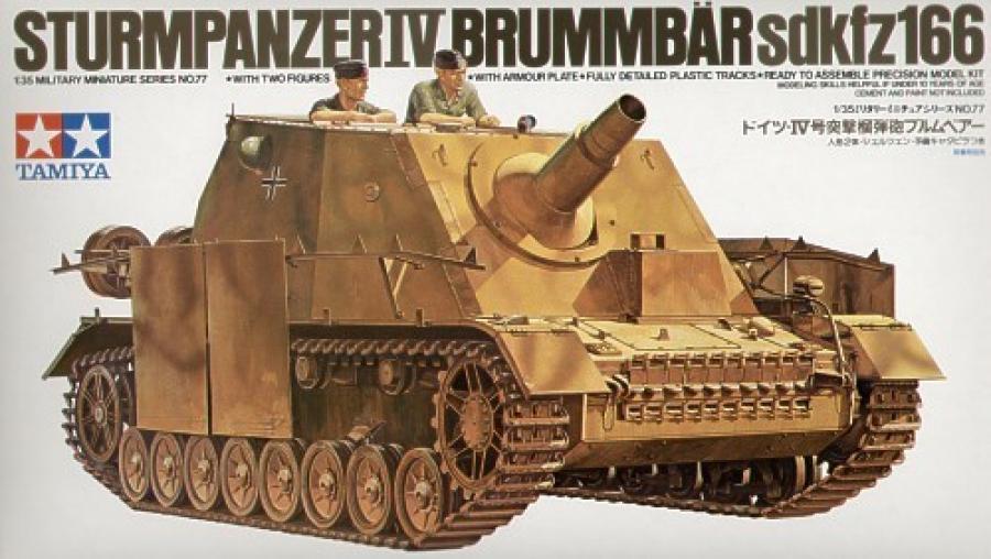 Tamiya 1/35 German Sturmpanzer IV pienoismalli
