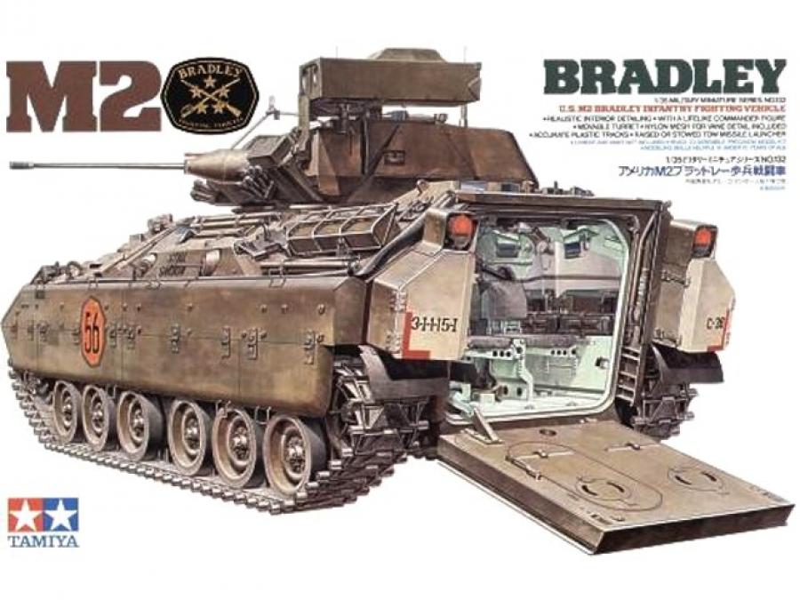 Tamiya 1/35 U.S M2 Bradley IFV pienoismalli