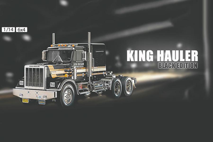 Tamiya 1/14 King Hauler Black rc-kuorma-auto