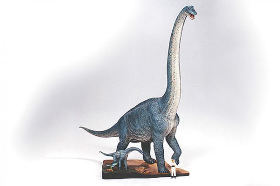 1/35 Brachiosaurus Diorama Set