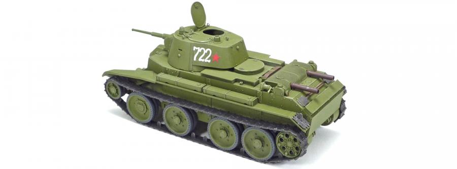 Tamiya 1/35 Russian Tank BT-7 Model 1937 pienoismalli