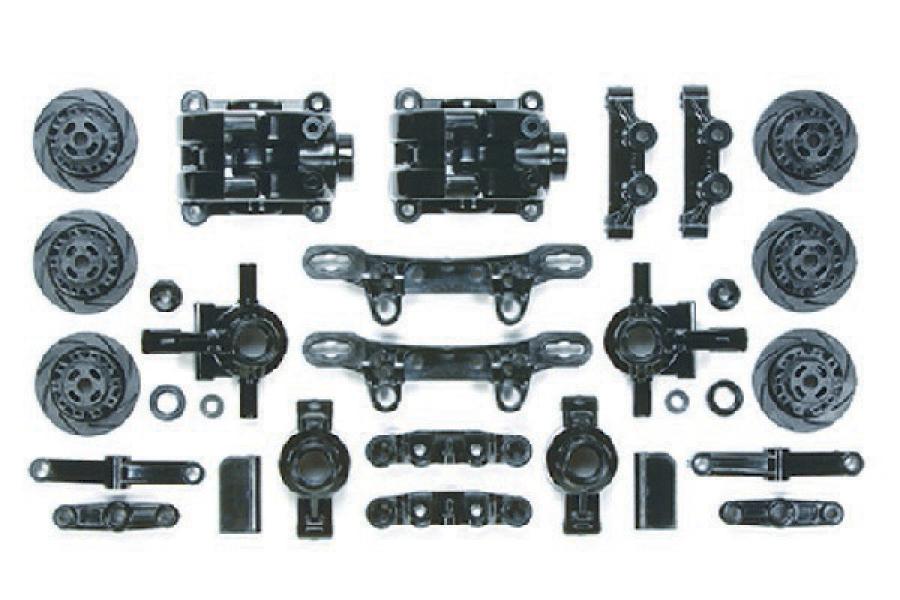 Tamiya TT-02 A Parts (Upright) varaosa