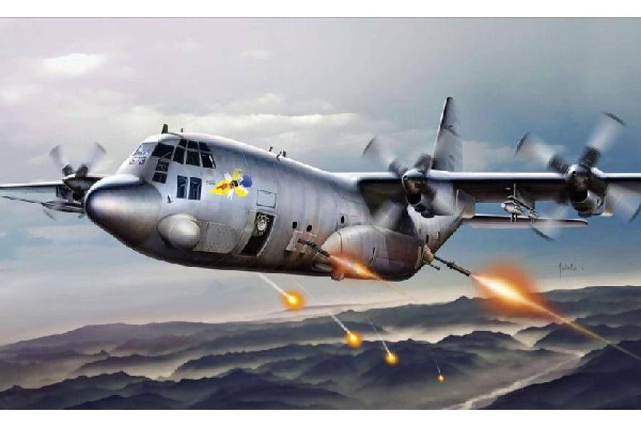 Italeri 1/72 AC-130H Spectre