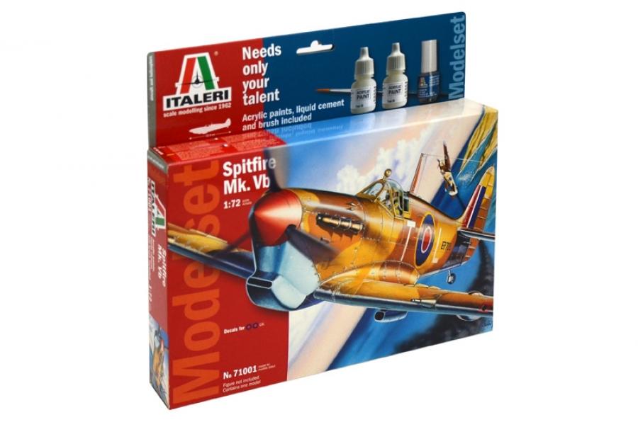 Italeri 1/72 Spitfire Mk. Vb (Modelset)