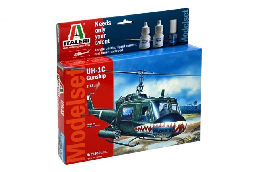 Italeri 1/72 UH-1C Gunship (Modelset)