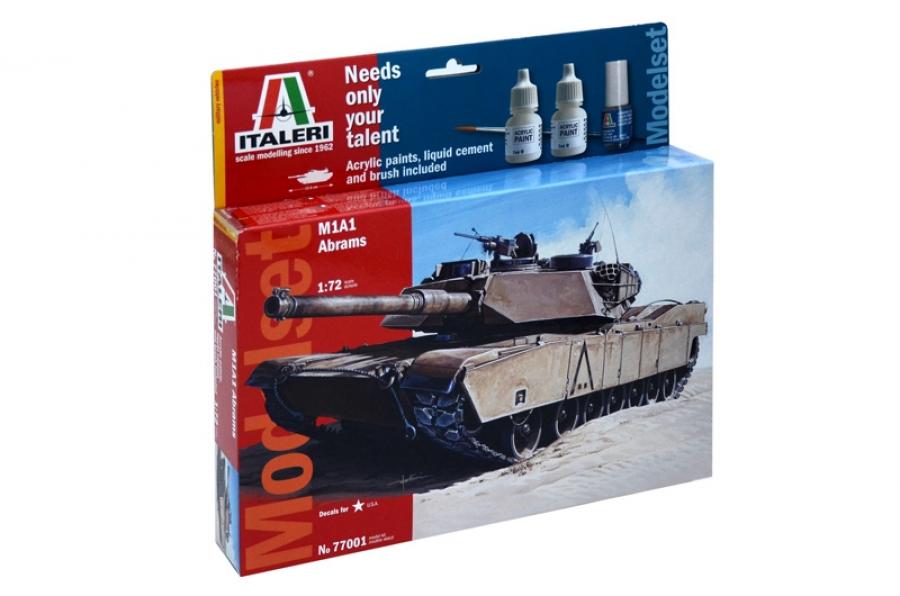 Italeri 1/72 M1 Abrams (Modelset)