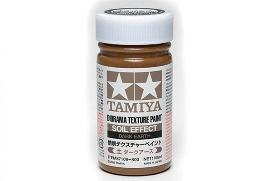 Tamiya Diorama Texture Paint Soil Dark Earth tekstruurimassa